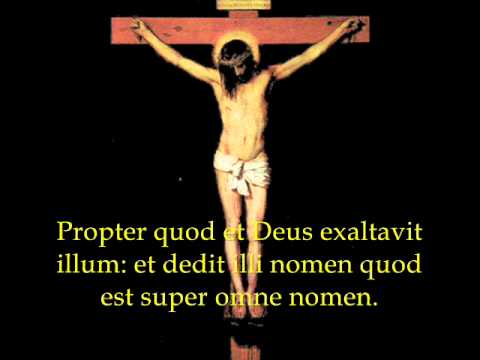 Christus factus est pro nobis - Catholic Chant for Holy Thursday and Lent