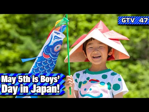 May 5th is a Day Just for Children in Japan!