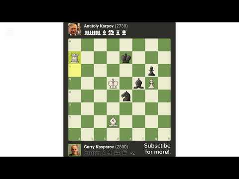 Garry Kasparov vs Anatoly Karpov | World Championship Match (1990)