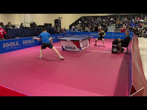 2019 Joola North America Team Championship Semi Final Mishel Levinski vs Kaden Xu