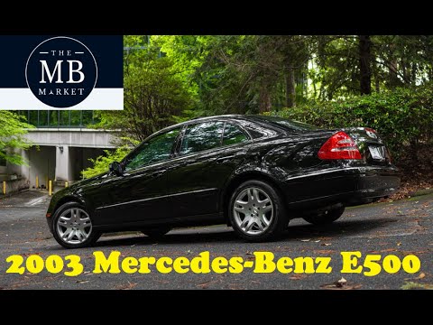 2003 Mercedes-Benz E500 Driving Video - The MB Market