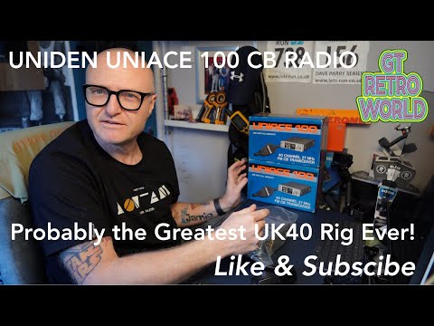 UNIDEN UNIACE 100..Probably the Greatest UK 27/81 CB Radio ever!