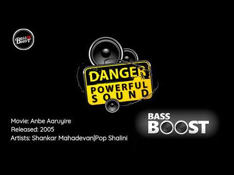 Ultra Bass Boosted | Maram Kothiye | Anbe Aaruyire | Tamil hits |use earphones for better experience