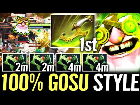🔥 DONT TRY THIS AT HOME — 4x Wraith Band + Swift Blink 1st Sniper 100% GOSU Style MID Dota 2 Pro