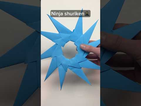 How to Make an Easy Origami Ninja Shuriken