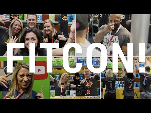 BEHIND THE SCENES AT FITCON 2017 | PROTEIN POW | GLUTEN FREE LONDON