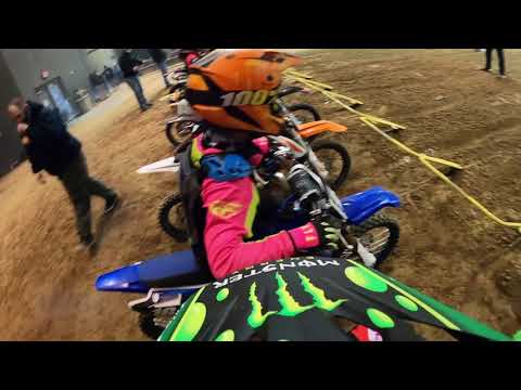 First Arenacross race-Hoosier Arenacross 2019 85cc