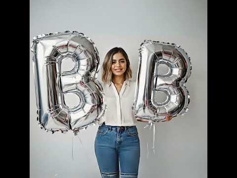 Harf Uçan Balon 1 Adet Tanıtım Videosu