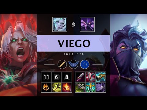 Viego Mid vs Kassadin - EUW Diamond Patch 25.15
