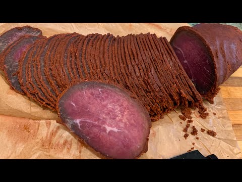 Бастурма - Вяленое Мясо/Самый правильный и подробный рецепт для настоящих ценителей!