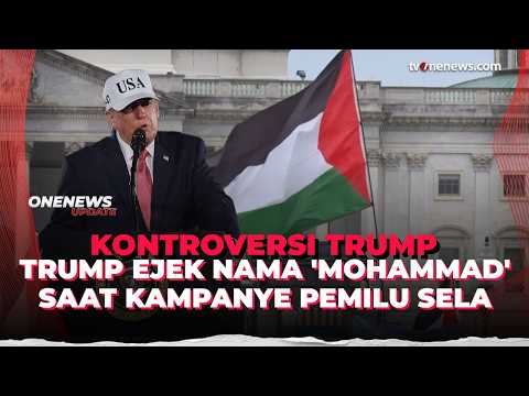 Rekam Jejak Donald Trump Hina Dunia Islam hingga Ejek Isu Palestina | OneNews Update