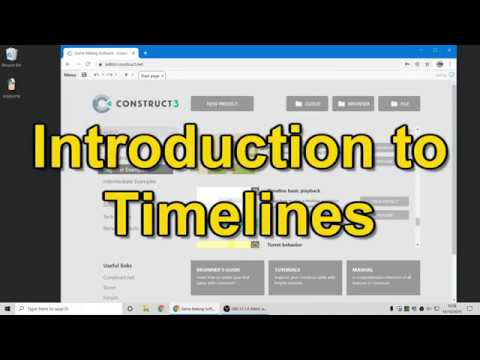 Introduction to timelines in Construct 3