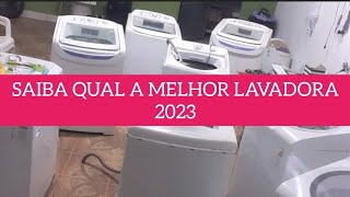 QUAL MELHOR MÁQUINA DE LAVAR ROUPAS E PORQUE? VAMOS NA LOJA CONFERIR VARIAS MARCAS E MODELOS