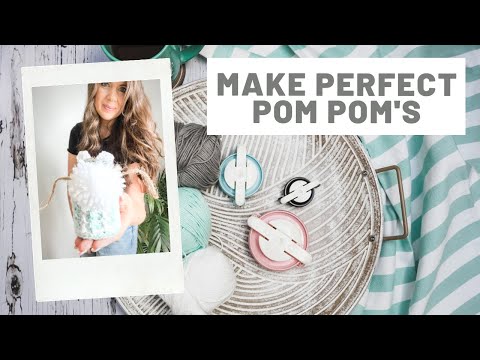 Perfect Pom Pom Tutorial - How to use a Pom Pom Maker