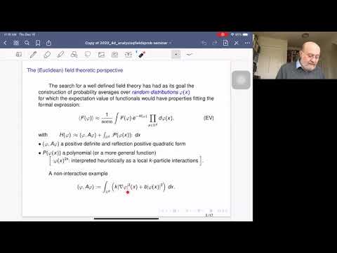 Michael Aizenman: Marginal triviality of (...) 4D critical Ising and Phi^4 models (Dec 10, 2020)