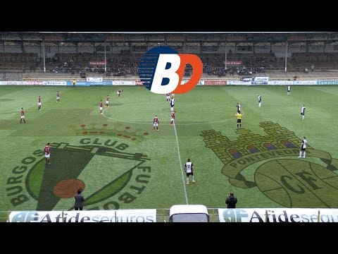 Burgos Cf - Pontevedra Cf 3/1/2016 "Partido Completo"