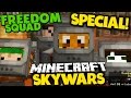 FREEDOM SQUAD SKYWARS SPECIAL Minecraft SKYWARS