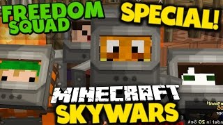 FREEDOM SQUAD SKYWARS SPECIAL Minecraft SKYWARS