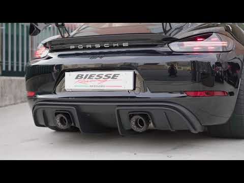 GT4 sound slip on race Akrapovic