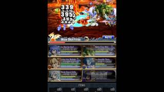 [Brave Frontier] Affectionate Flames Freya Capture Level 4