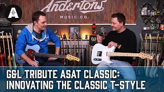 Video thumbnail for G&L Tribute ASAT Classic - Innovating the Classic T-Style Guitar! by Andertons Music Co