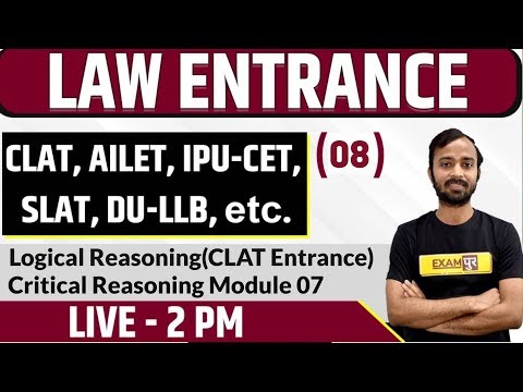 CLAT, AILET, DU LLB, All Law Entrance Exams|How to score well in CLAT, AILET, DUJAT |By Deepak Sir