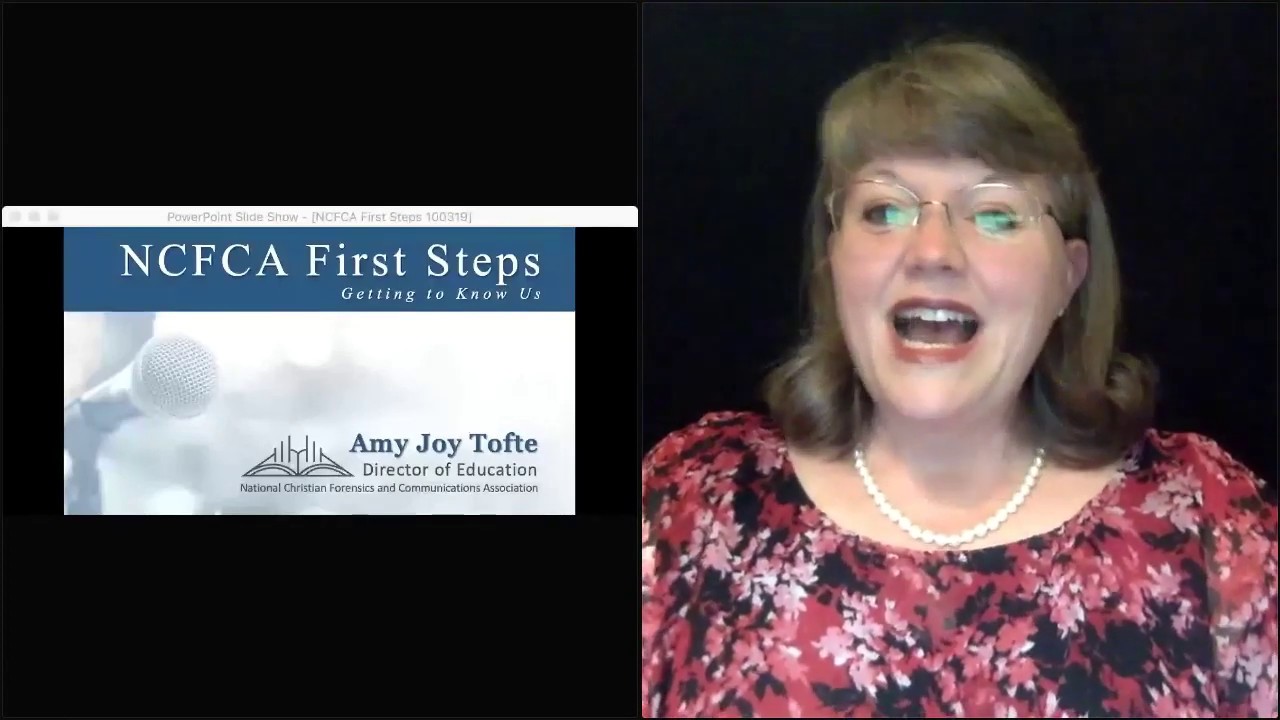 NCFCA First Steps (Getting to Know NCFCA)