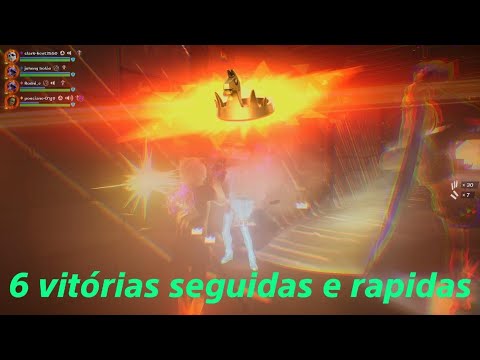 Fortnite 6 vitórias seguidas