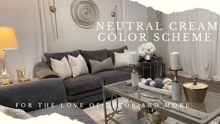New | Neutral Decor in Family Room
