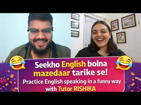 Practice english speaking in a funny way with tutor RISHIKA @EnglishYaari #learnwithfun #english 