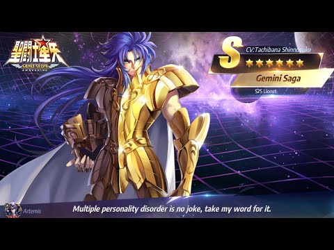 Gemini Saga Repair Cloth is Insane, Only Two Round to Destroy the enemy