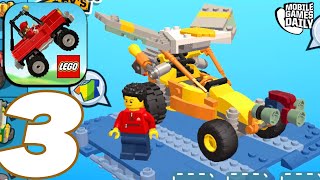LEGO HILL CLIMB RACING Apple Arcade Edition - Gameplay Walkthrough Part 3 - Buggy & Monster Cars