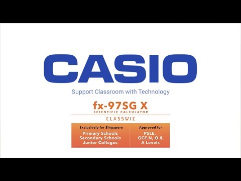 fx-97SG X: Supporting Classroom With Technology