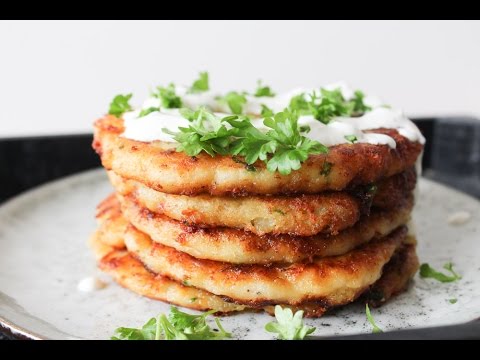 How To Make Potato Cheese Pancakes - By One Kitchen Episode 367