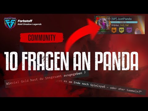 Größter Account - 10 Fragen an Panda | Raid: Shadow Legends