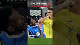Angry Ronaldo Losing Control. Red Card Moment🟥