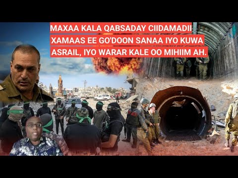 SUBAX: MAXAA KALA QABSADAY CIIDAMADII XAMAAS EE GO'DOON SANAA IYO KUWA ASRAIL, IYO WARAR KALE