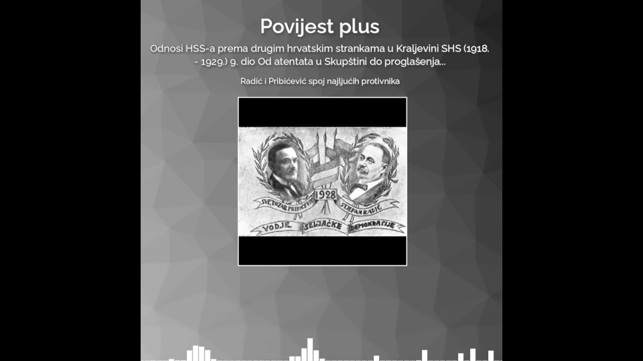 Stjepan Radić i Svetozar Pribićević - najljući protivnici i najbolji saveznici #povijestplus #shorts