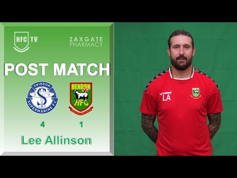 Lee Allinson post match v Swindon Supermarine - 13 August 2022