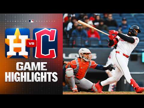 클리블랜드 VS 휴스턴 MLB 하이라이트