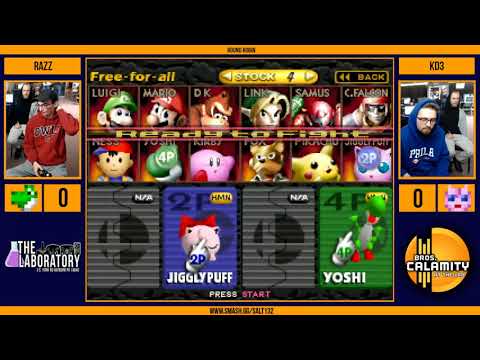 Ultra S@LT #132 | razz (Yoshi) vs KD3 (Jigglypuff) - Round Robin - Smash 64