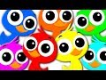 Learn Colors Learning Colors With Ducks Colors Song Preschool Video For Kids Kids Tv