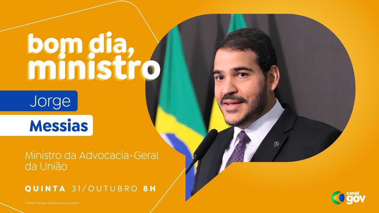🔴 Bom Dia, Ministro I Jorge Messias