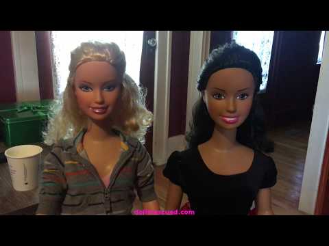 My Size Barbie Doll Restored Make Over 38"