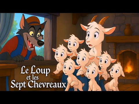 🐺 Le Loup et les 7 Chevreaux – Conte de Fées Animé en Français | Des Frères Grimm @CONTESTOONSFR