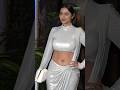 Ridhima Tiwari Glowing In A Stunning White Glittery Saree At Munisha S Birthday Bash