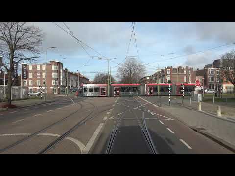 HTM tramlijn 6 Den Haag Leyenburg - Leidschendam Noord | GTL8 3080 | 2021