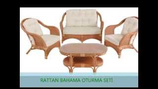 preview picture of video 'yazıcıoğlu bambu - rattan bahçe mobilyaları'