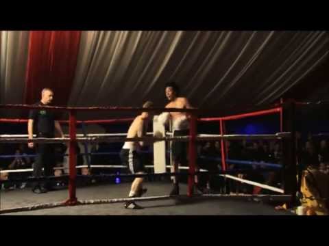 John Caney boxing fight 2nd March 2013 Lordswood Leisure Centre