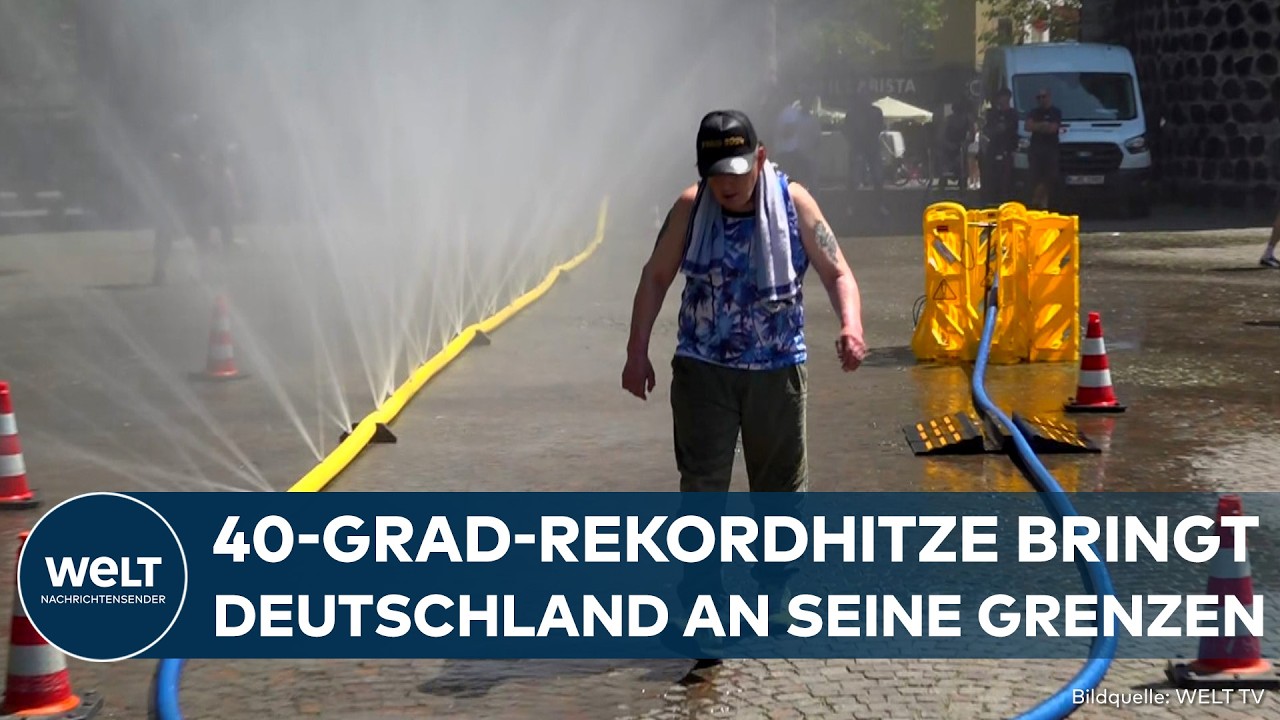 HITZEWELLE: Deutschland am Limit! Temperatur-Rekord sprengt Straßen und bringt die Bahn ins Wanken